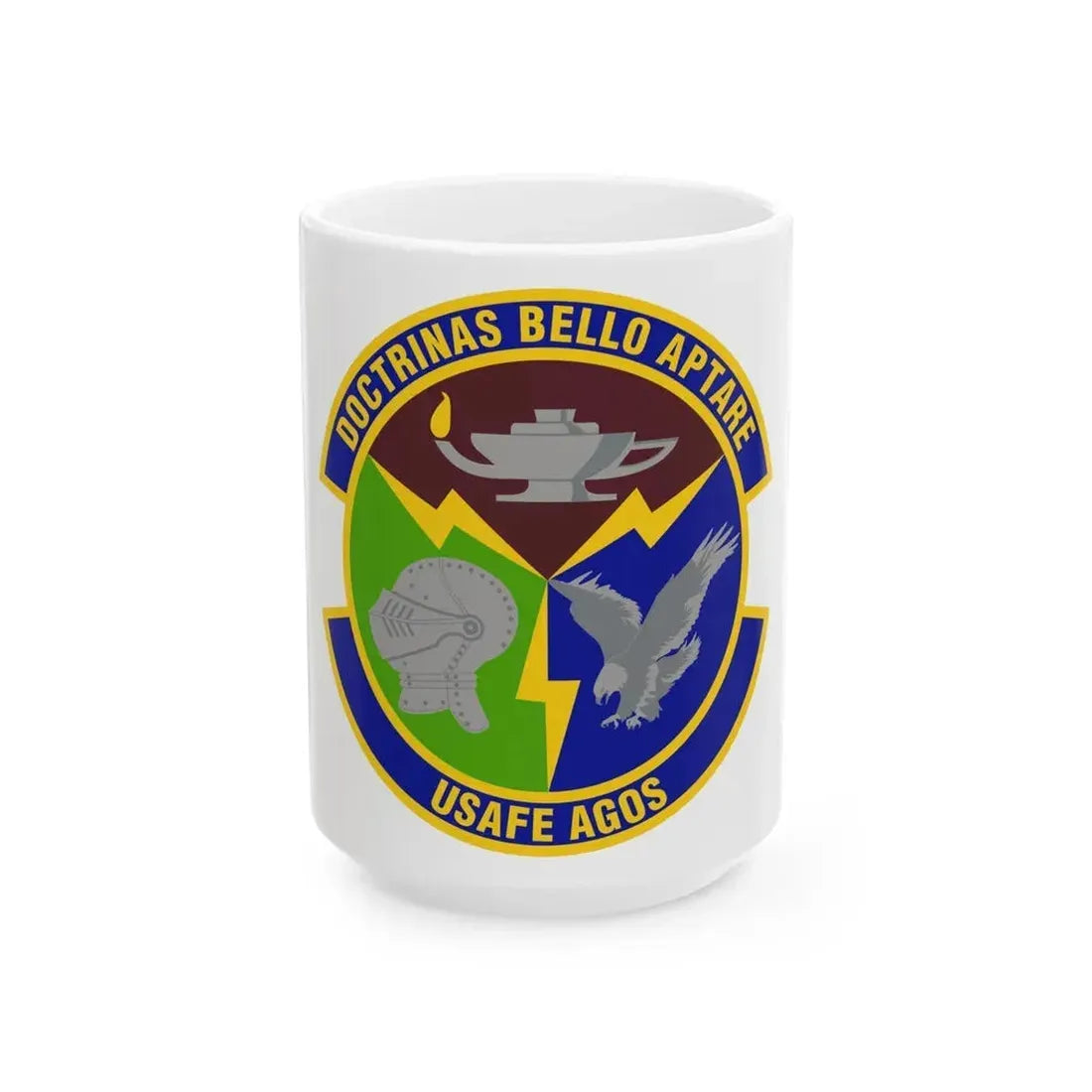 4 Combat Training Squadron USAFE (U.S. Air Force) White Coffee Mug - Go Mug Yourself