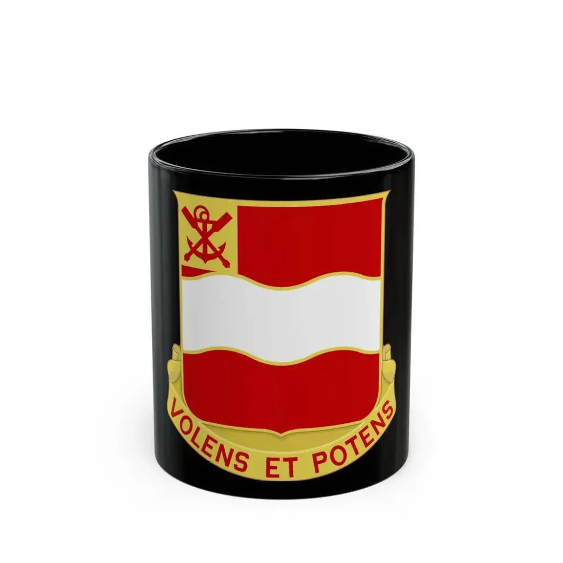 4 Engineer Battalion (U.S. Army) Black Coffee Mug 11oz - Go Mug Yourself