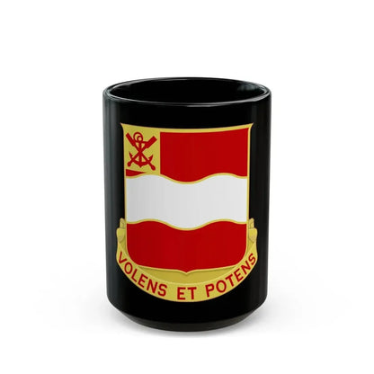 4 Engineer Battalion (U.S. Army) Black Coffee Mug 15oz - Go Mug Yourself
