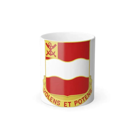 4 Engineer Battalion (U.S. Army) Color Changing Coffee Mug 11oz - Go Mug Yourself