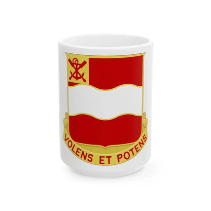 4 Engineer Battalion (U.S. Army) White Coffee Mug 15oz - Go Mug Yourself