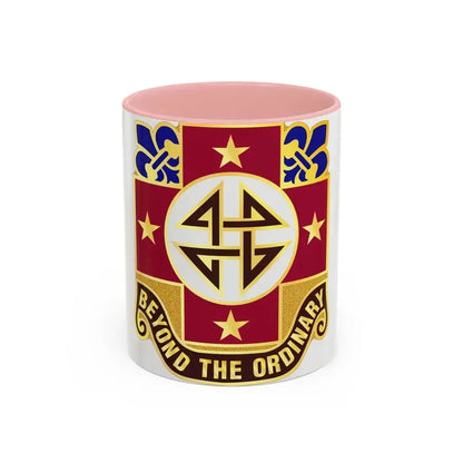 4 Evacuation Hospital (U.S. Army) Accent Coffee Mug 11oz Pink - Go Mug Yourself