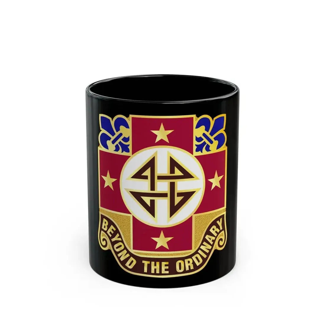 4 Evacuation Hospital (U.S. Army) Black Coffee Mug 11oz - Go Mug Yourself