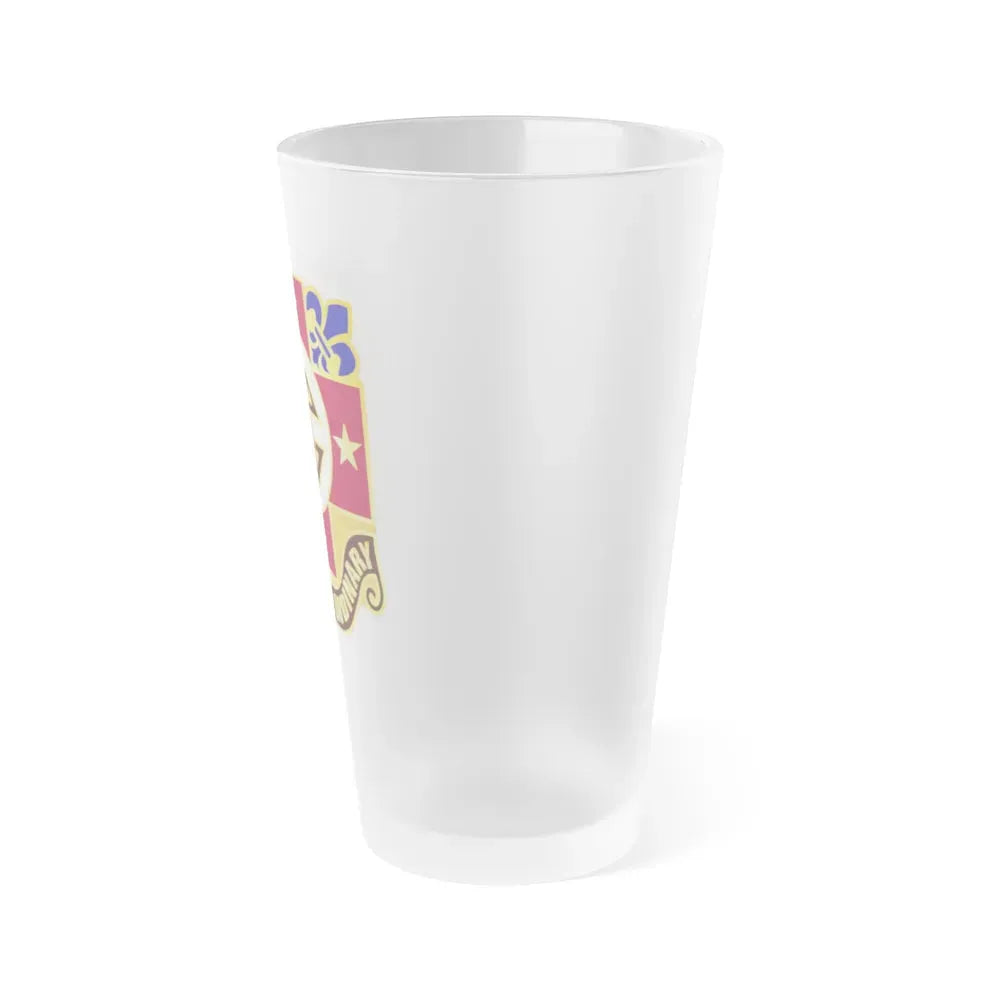 4 Evacuation Hospital (U.S. Army) Frosted Pint Glass 16oz - Go Mug Yourself