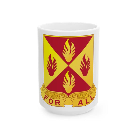 4 Maintenance Battalion (U.S. Army) White Coffee Mug-15oz-Go Mug Yourself