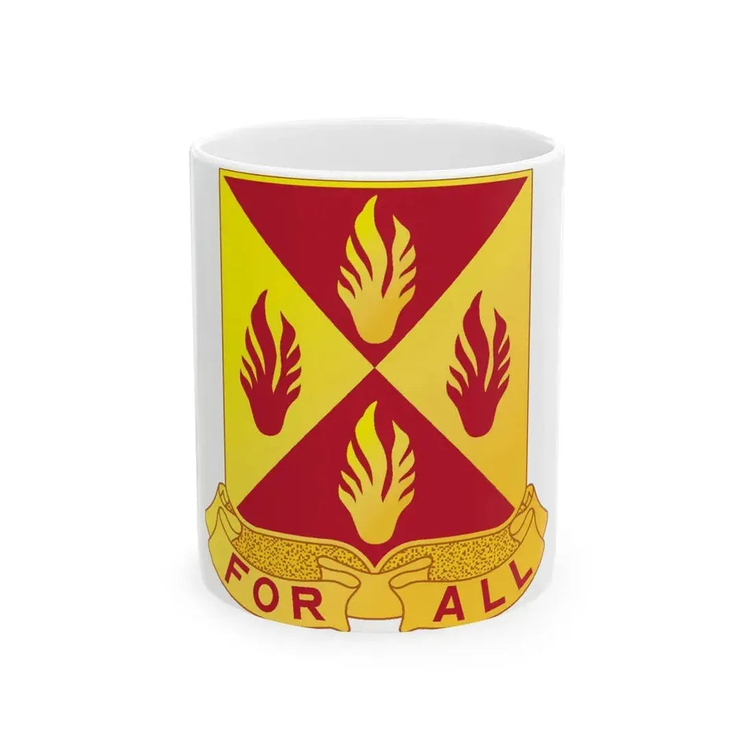 4 Maintenance Battalion (U.S. Army) White Coffee Mug 11oz - Go Mug Yourself