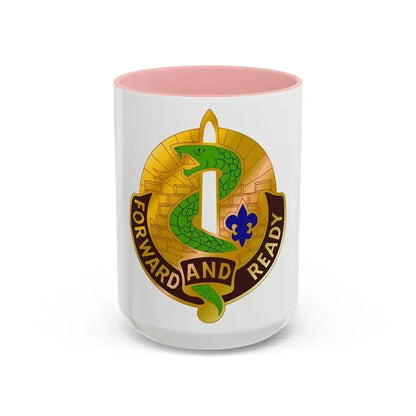 4 Medical Brigade 2 (U.S. Army) Accent Coffee Mug 15oz Pink - Go Mug Yourself