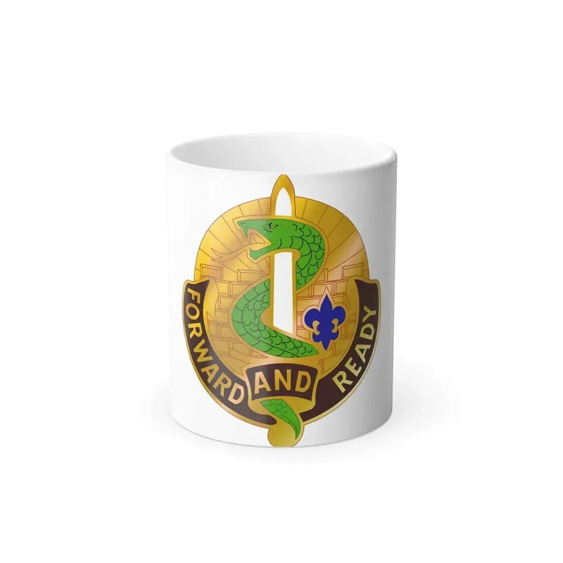 4 Medical Brigade 2 (U.S. Army) Color Changing Coffee Mug 11oz - Go Mug Yourself