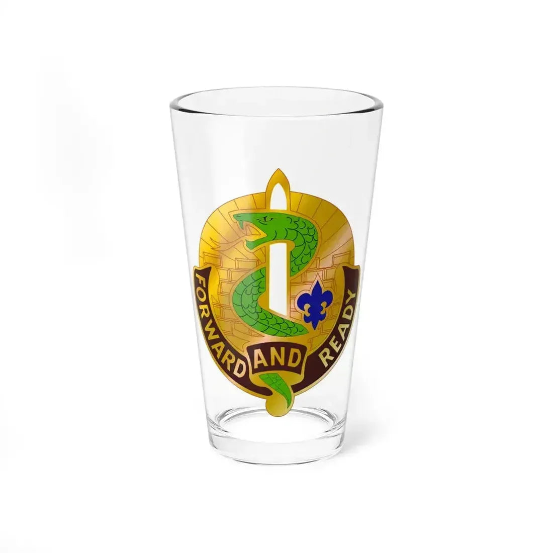 4 Medical Brigade 2 (U.S. Army) Pint Glass 16oz 16oz - Go Mug Yourself