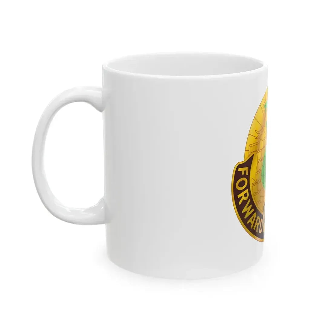 4 Medical Brigade 2 (U.S. Army) White Coffee Mug - Go Mug Yourself