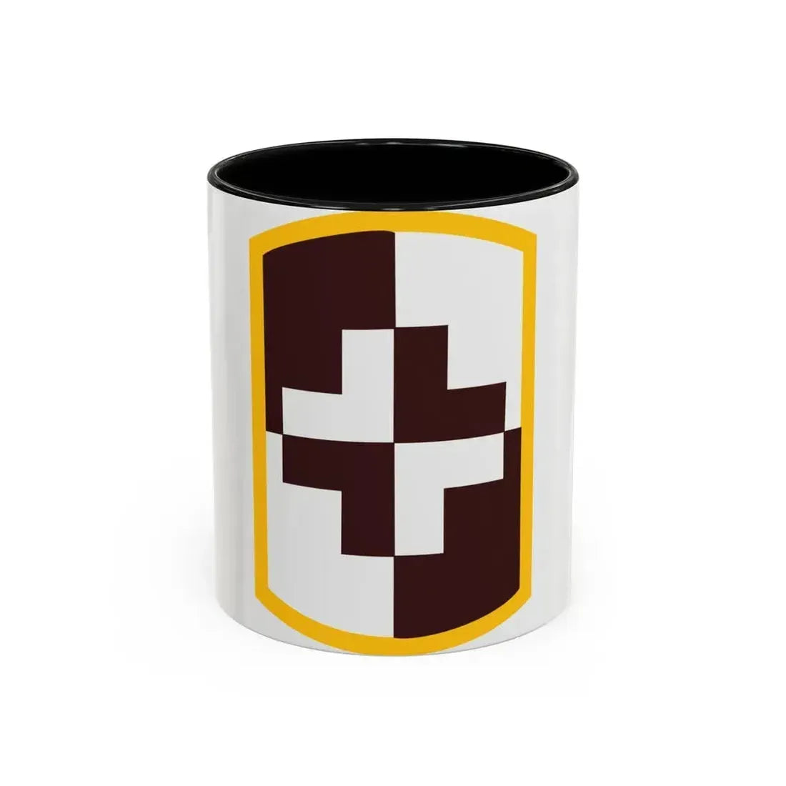 4 Medical Brigade (U.S. Army) Accent Coffee Mug 11oz Black - Go Mug Yourself