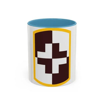 4 Medical Brigade (U.S. Army) Accent Coffee Mug 11oz Light Blue - Go Mug Yourself