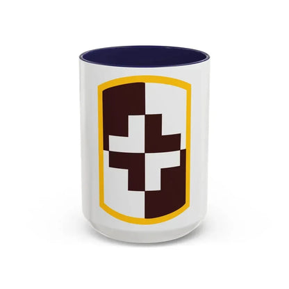 4 Medical Brigade (U.S. Army) Accent Coffee Mug 15oz Navy - Go Mug Yourself