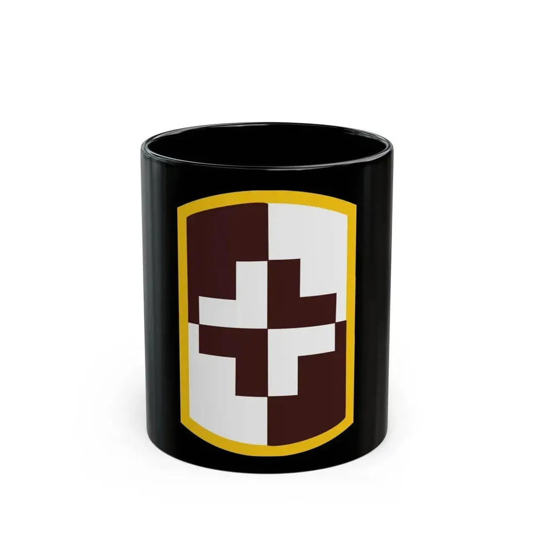 4 Medical Brigade (U.S. Army) Black Coffee Mug 11oz - Go Mug Yourself
