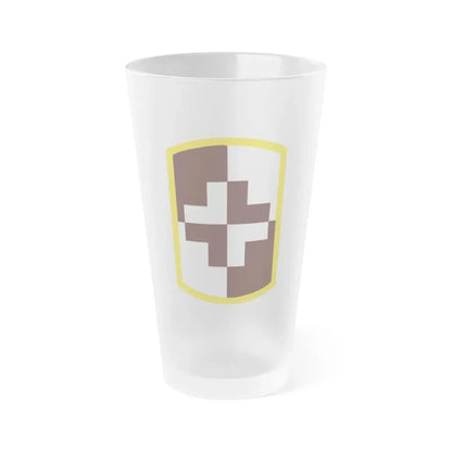 4 Medical Brigade (U.S. Army) Frosted Pint Glass 16oz Default Title - Go Mug Yourself