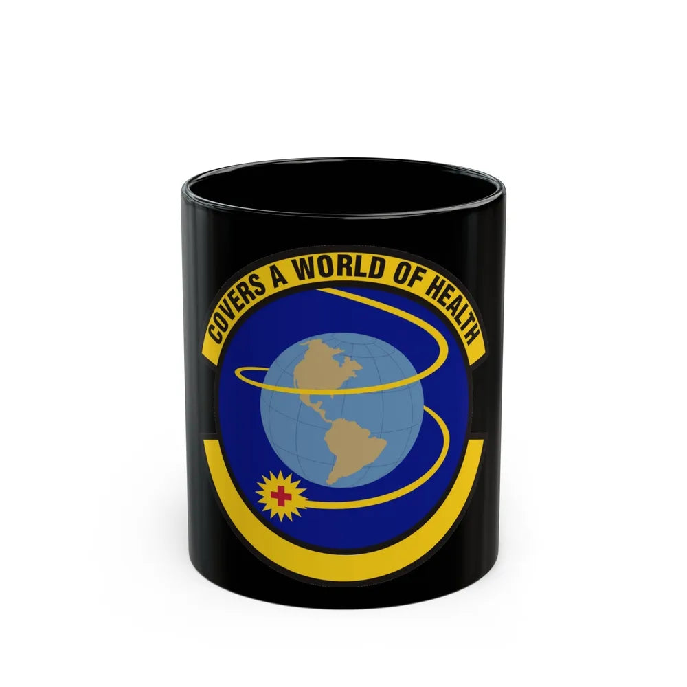 4 Operational Medical Readiness Squadron ACC (U.S. Air Force) Black Coffee Mug-11oz-Go Mug Yourself