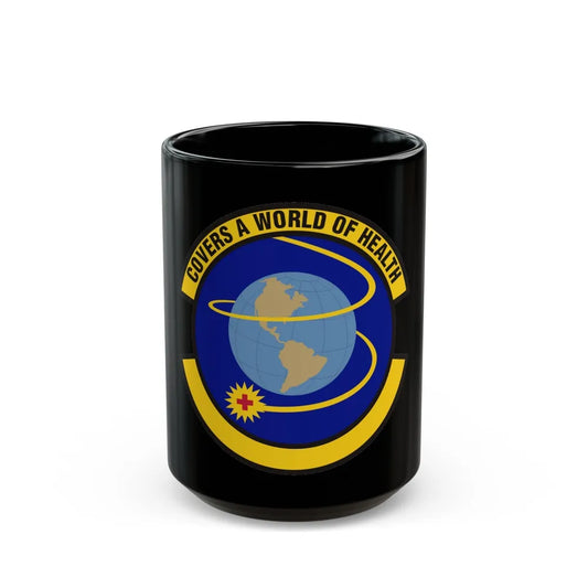 4 Operational Medical Readiness Squadron ACC (U.S. Air Force) Black Coffee Mug-15oz-Go Mug Yourself