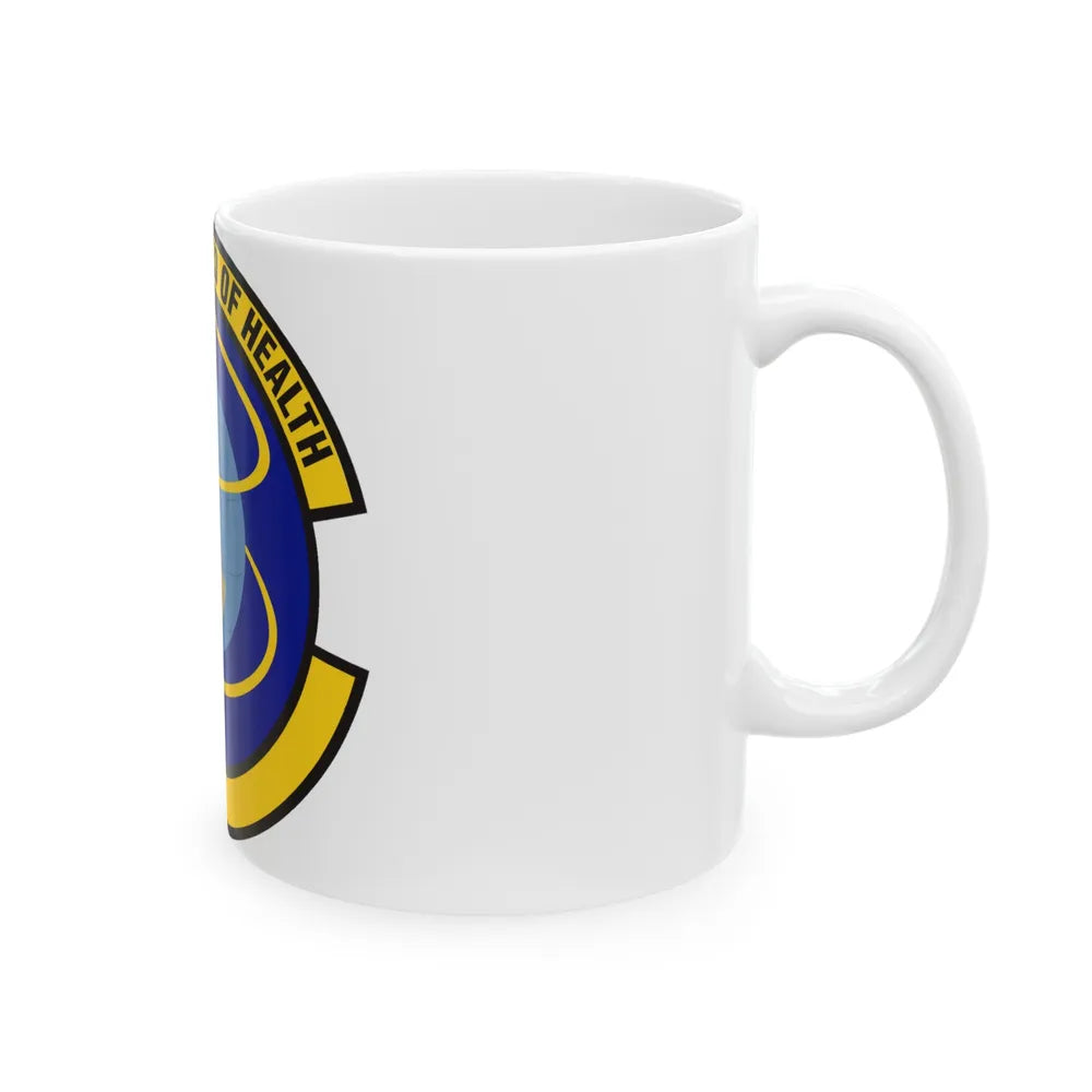 4 Operational Medical Readiness Squadron ACC (U.S. Air Force) White Coffee Mug-Go Mug Yourself