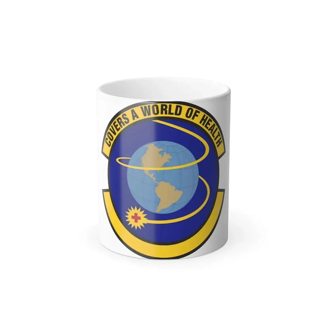 4 Operational Medical Readiness Squadron ACC (U.S. Air Force) Color Changing Coffee Mug 11oz - Go Mug Yourself