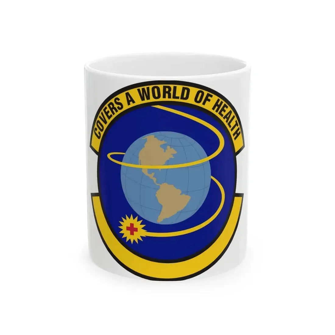 4 Operational Medical Readiness Squadron ACC (U.S. Air Force) White Coffee Mug 11oz - Go Mug Yourself