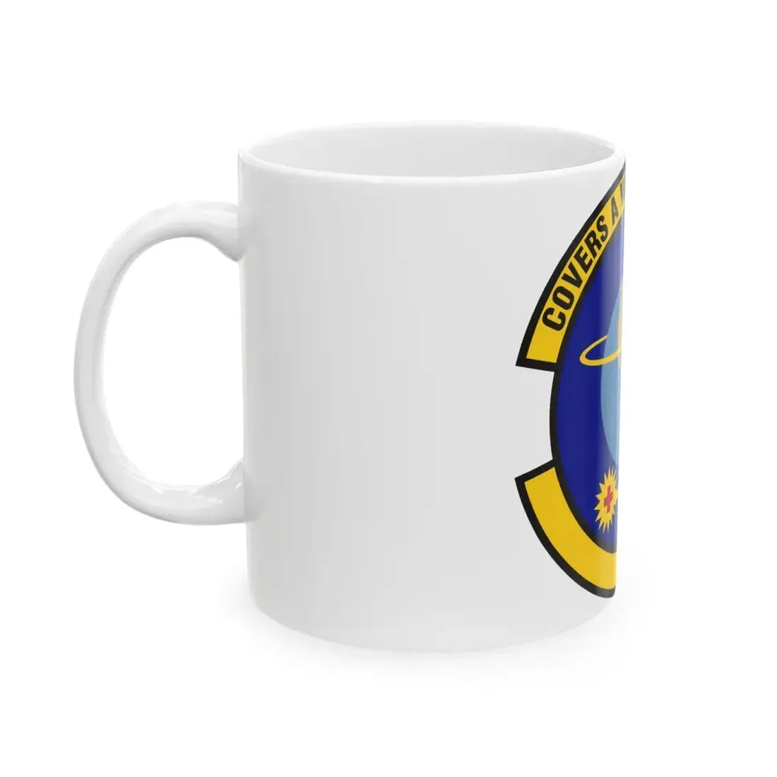 4 Operational Medical Readiness Squadron ACC (U.S. Air Force) White Coffee Mug - Go Mug Yourself