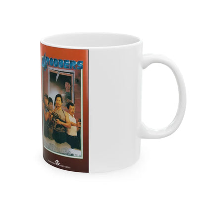 4 ROBBERS (VHS COVER) - White Coffee Mug-Go Mug Yourself