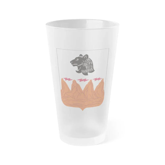 4 Signal Battalion 2 (U.S. Army) Frosted Pint Glass 16oz Default Title - Go Mug Yourself