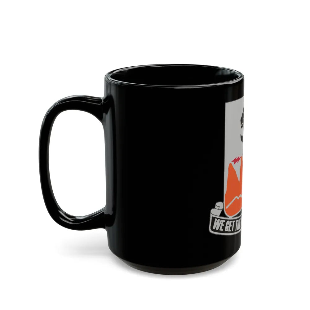 4 Signal Battalion (U.S. Army) Black Coffee Mug-Go Mug Yourself