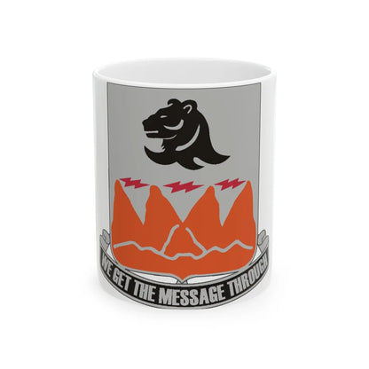 4 Signal Battalion (U.S. Army) White Coffee Mug-11oz-Go Mug Yourself