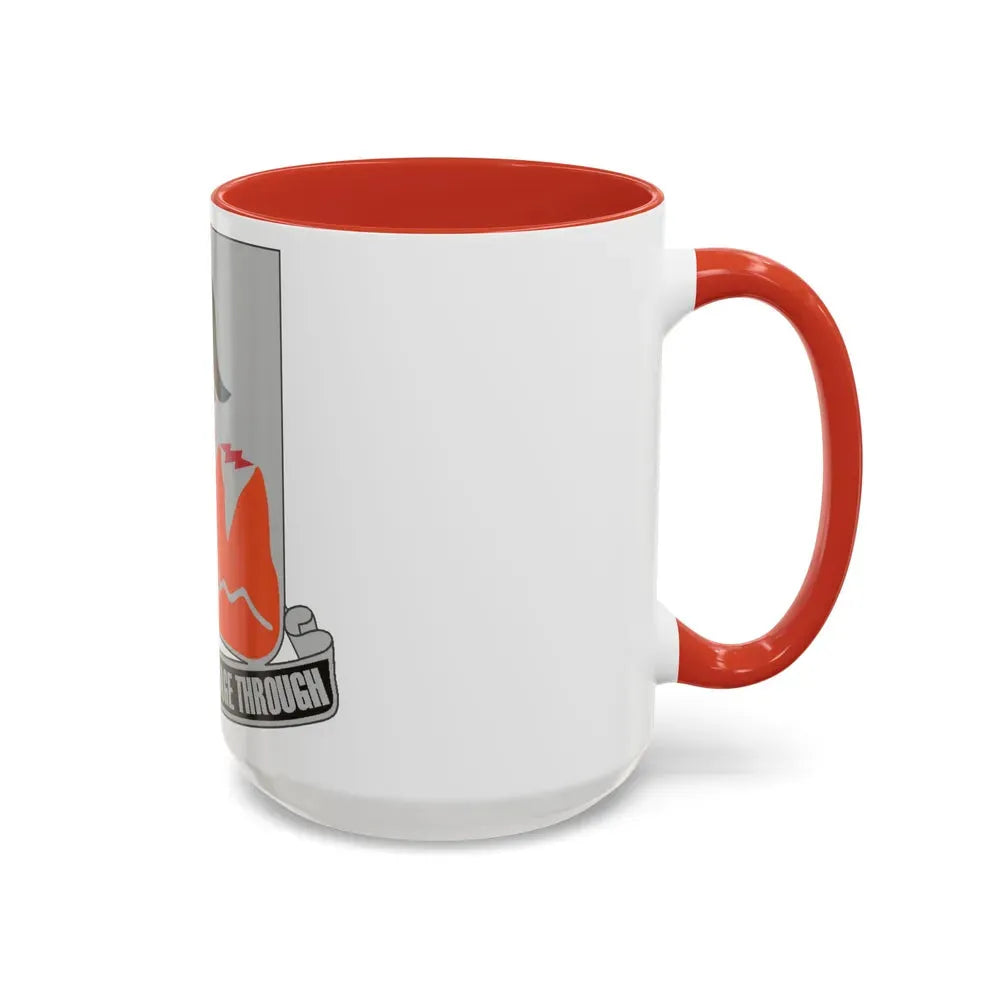 4 Signal Battalion (U.S. Army) Accent Coffee Mug - Go Mug Yourself
