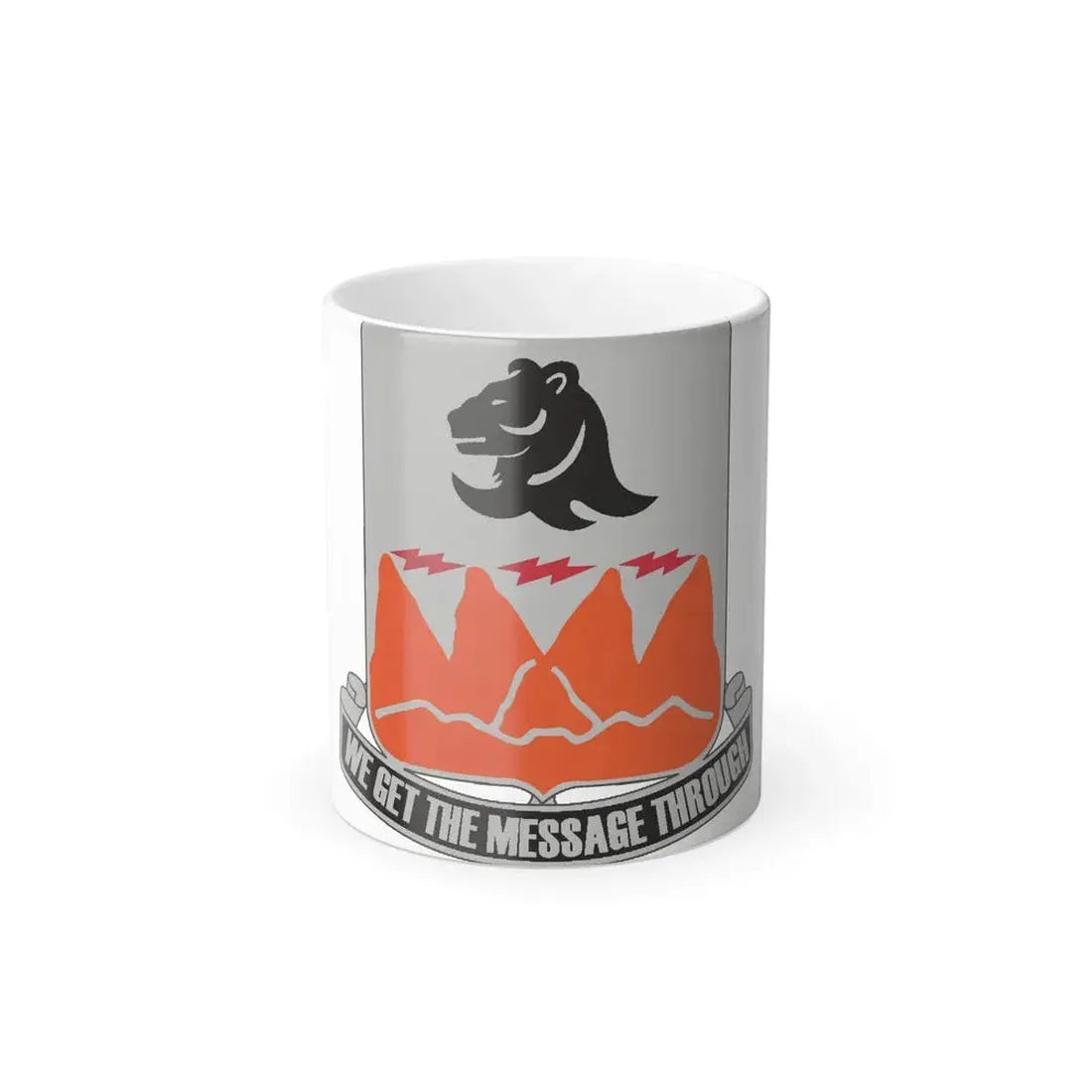 4 Signal Battalion (U.S. Army) Color Changing Coffee Mug 11oz - Go Mug Yourself