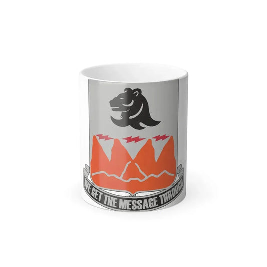 4 Signal Battalion (U.S. Army) Color Changing Coffee Mug 11oz - Go Mug Yourself