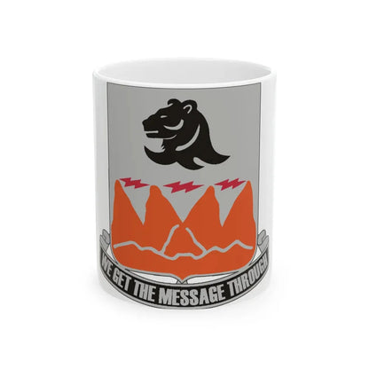 4 Signal Battalion (U.S. Army) White Coffee Mug 11oz - Go Mug Yourself