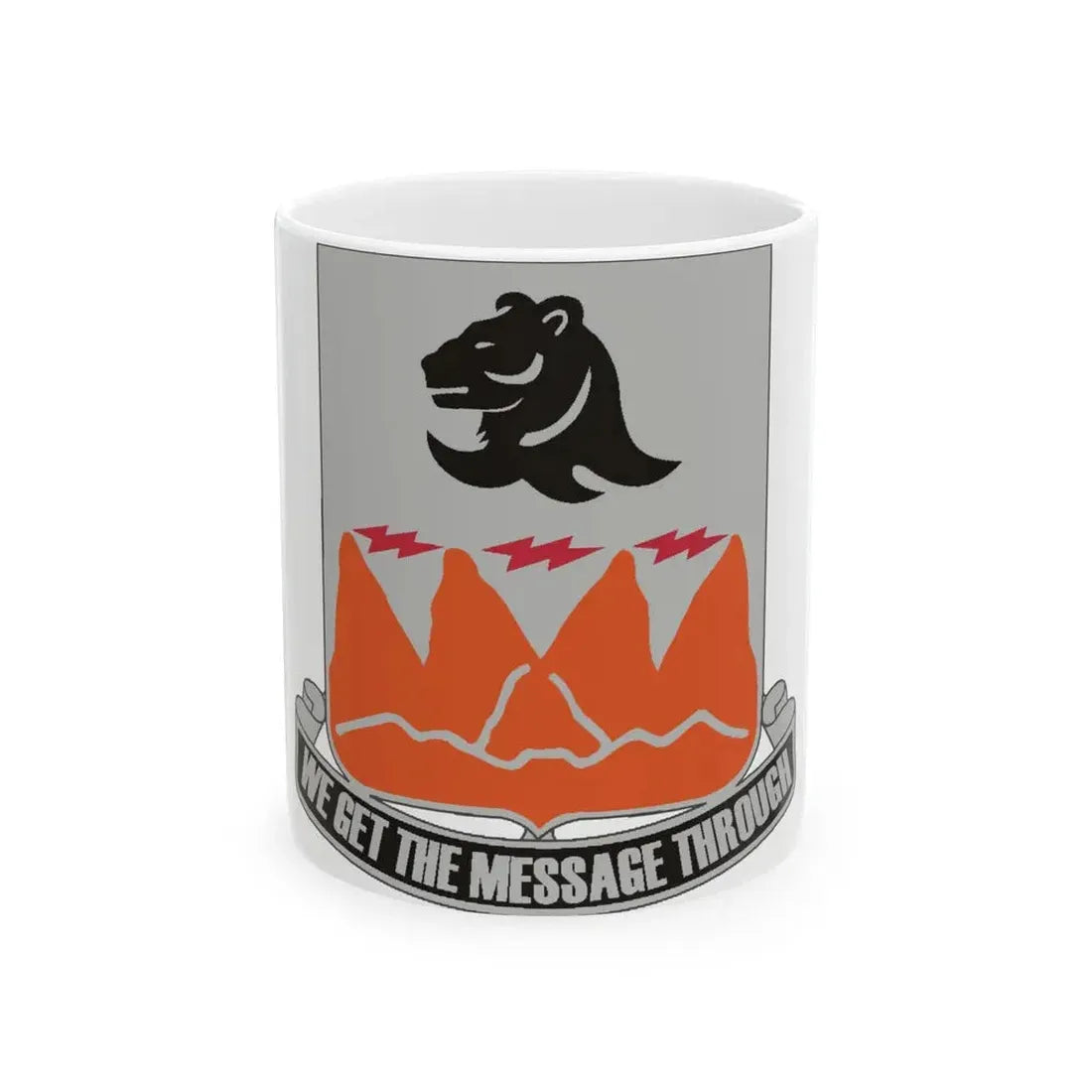 4 Signal Battalion (U.S. Army) White Coffee Mug 11oz - Go Mug Yourself