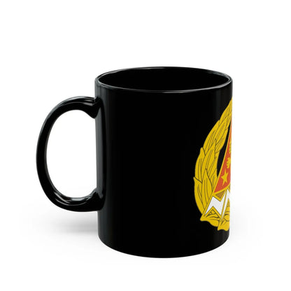 4 Signal Group (U.S. Army) Black Coffee Mug-Go Mug Yourself