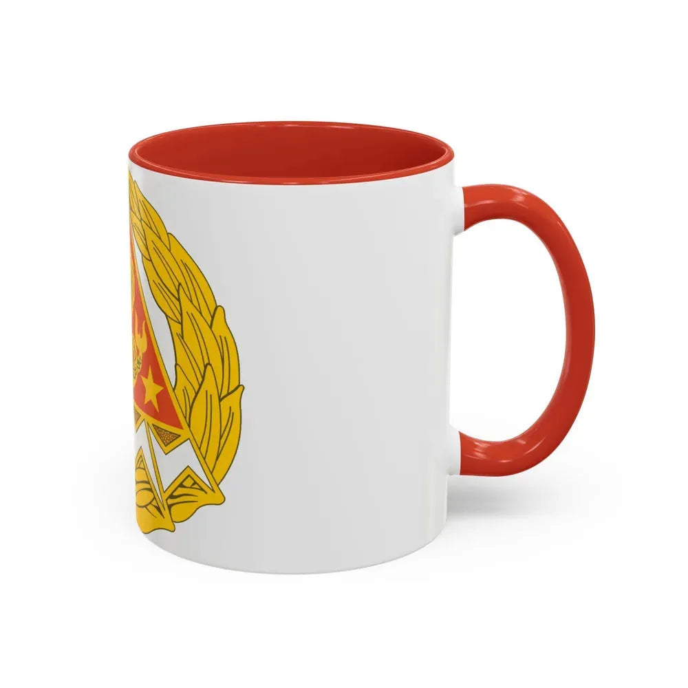4 Signal Group (U.S. Army) Accent Coffee Mug - Go Mug Yourself