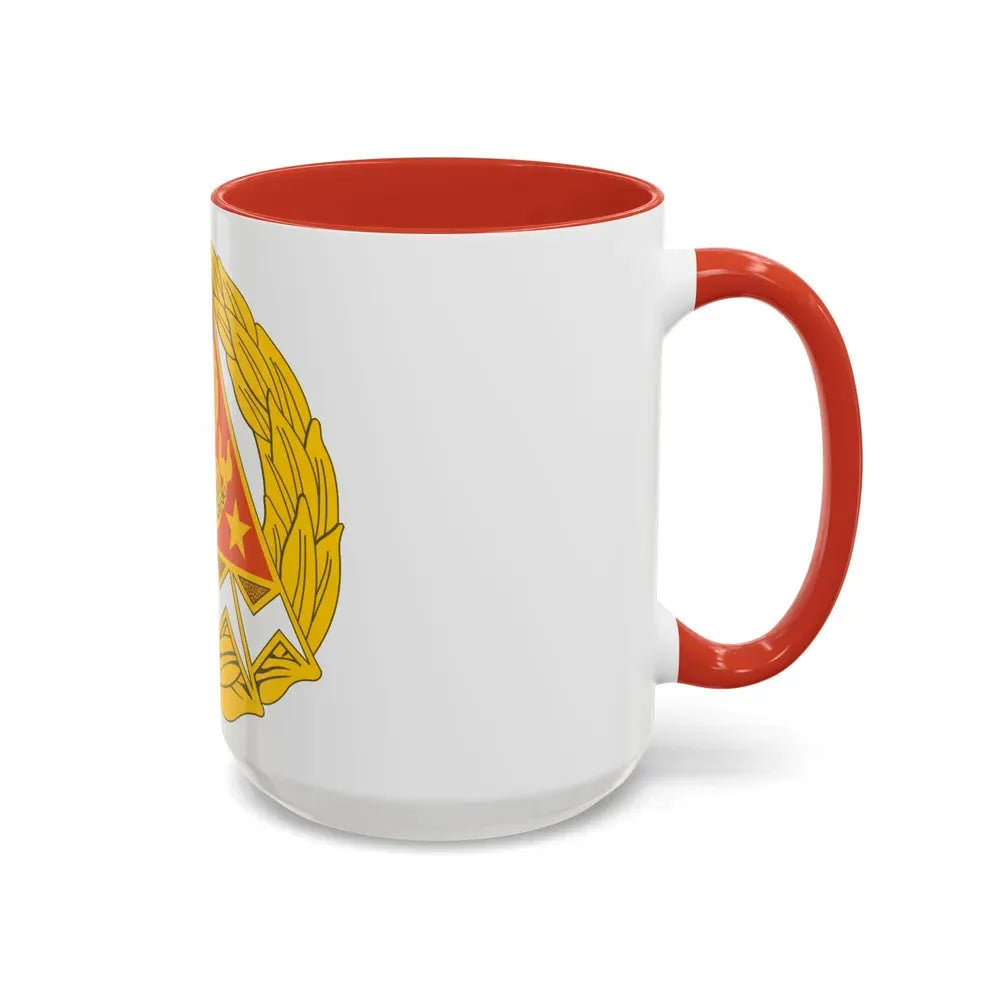 4 Signal Group (U.S. Army) Accent Coffee Mug - Go Mug Yourself