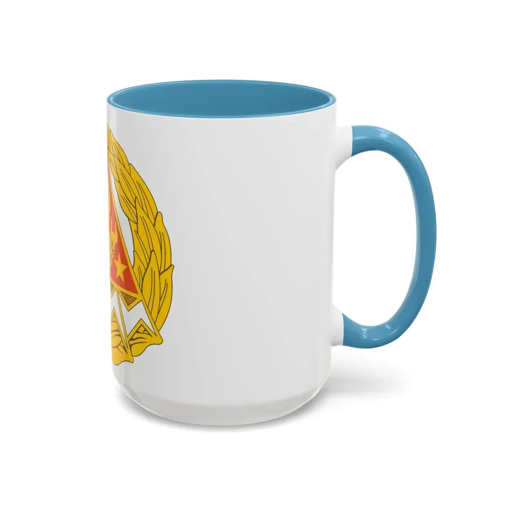 4 Signal Group (U.S. Army) Accent Coffee Mug - Go Mug Yourself