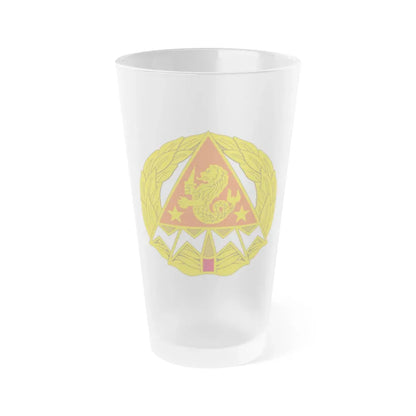 4 Signal Group (U.S. Army) Frosted Pint Glass 16oz Default Title - Go Mug Yourself