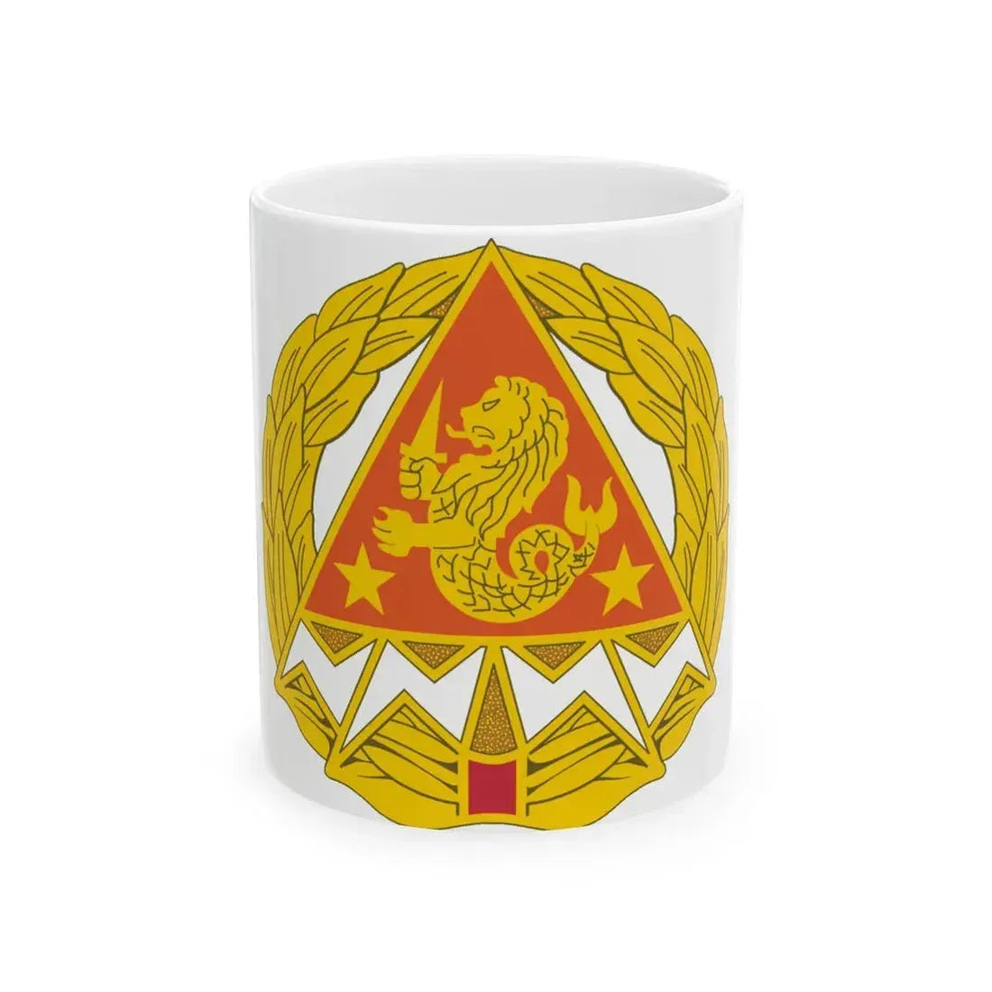 4 Signal Group (U.S. Army) White Coffee Mug 11oz - Go Mug Yourself