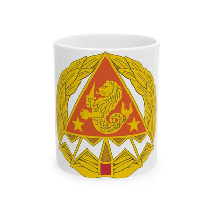 4 Signal Group (U.S. Army) White Coffee Mug 11oz - Go Mug Yourself