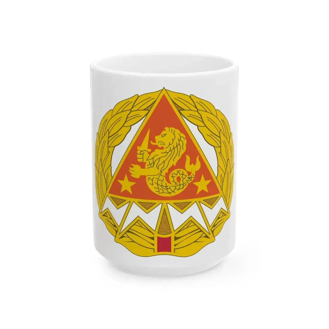 4 Signal Group (U.S. Army) White Coffee Mug 15oz - Go Mug Yourself