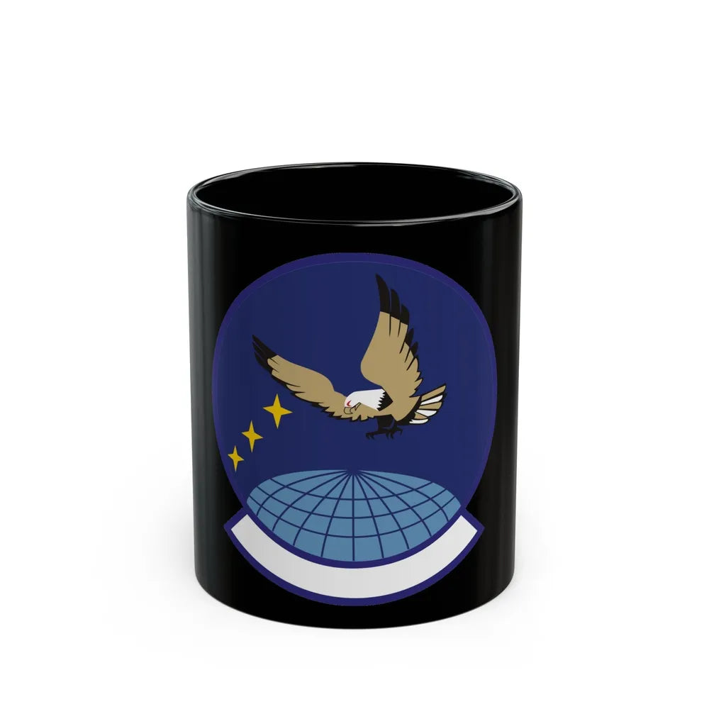 4 Space Control Squadron AFSPC (U.S. Air Force) Black Coffee Mug-11oz-Go Mug Yourself