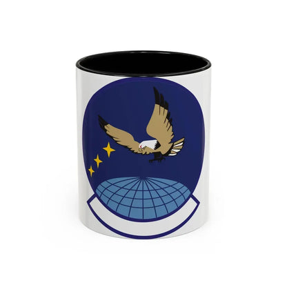 4 Space Control Squadron AFSPC (U.S. Air Force) Accent Coffee Mug 11oz Black - Go Mug Yourself