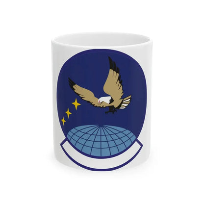 4 Space Control Squadron AFSPC (U.S. Air Force) White Coffee Mug 11oz - Go Mug Yourself