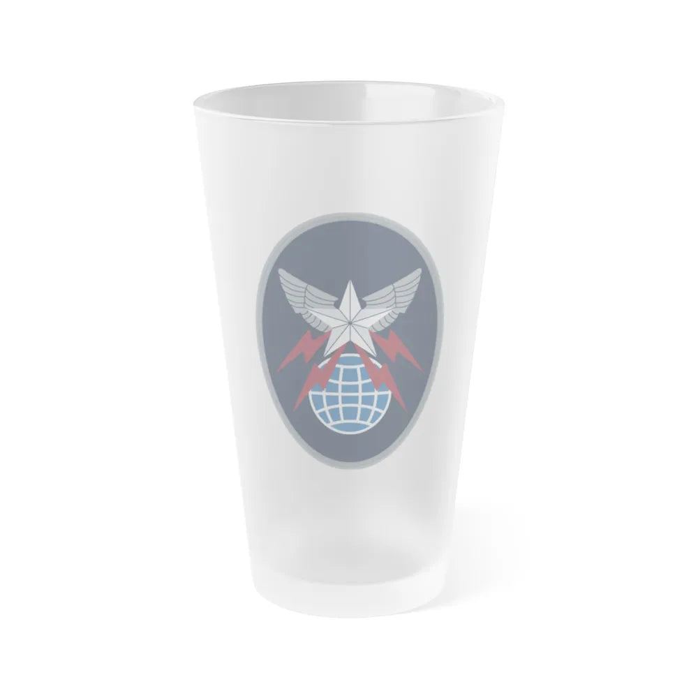 4 Space Operations Squadron (U.S. Space Force) Frosted Pint Glass 16oz-Go Mug Yourself