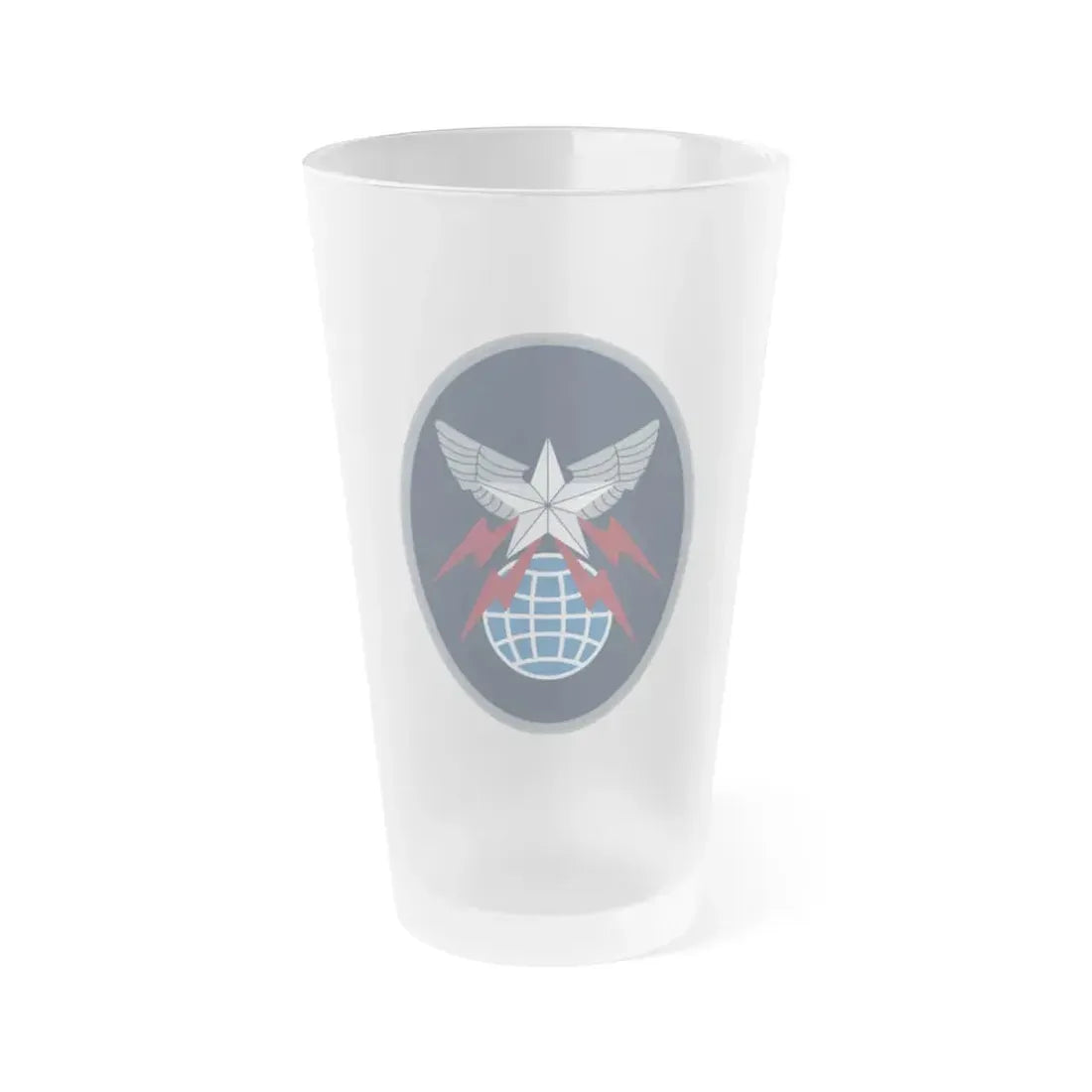 4 Space Operations Squadron (U.S. Space Force) Frosted Pint Glass 16oz Default Title - Go Mug Yourself
