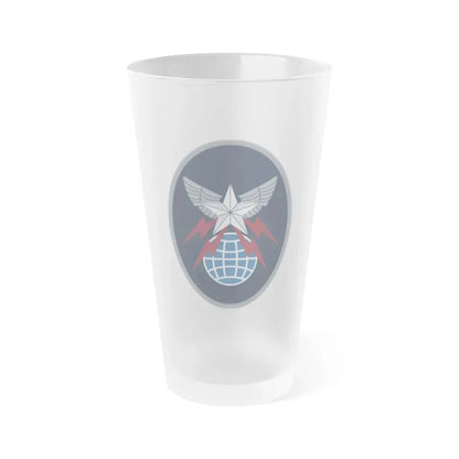 4 Space Operations Squadron (U.S. Space Force) Frosted Pint Glass 16oz Default Title - Go Mug Yourself