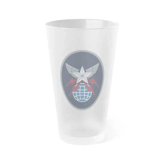 4 Space Operations Squadron (U.S. Space Force) Frosted Pint Glass 16oz Default Title - Go Mug Yourself
