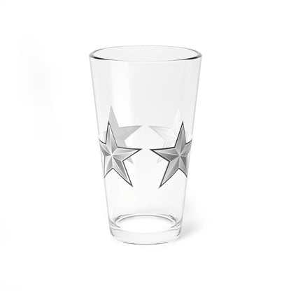 4 Star (United States) (Military Rank) Pint Glass 16oz 16oz - Go Mug Yourself